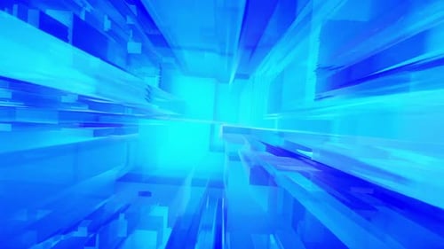 Blocs Blue Cube