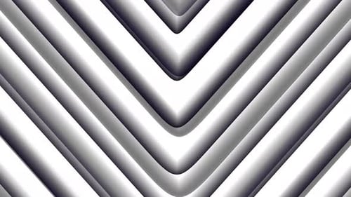 Dynamic Grey Chevron Pattern Moving Forward Loop