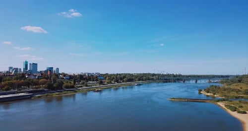 Aerial View Of Warsaw