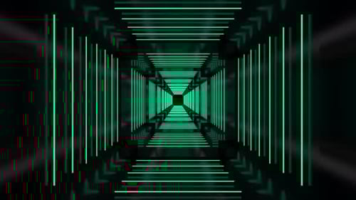 Boucle du tunnel lumineux