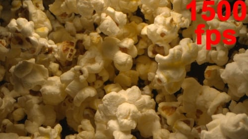 Close Up Footage of Fluffy Popcorn