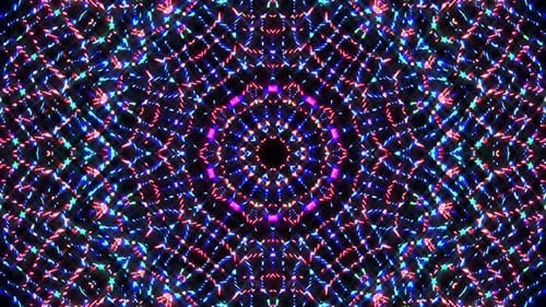 Hintergrund Helle abstrakte Lichtstreifen in farbigem Kaleidoskop