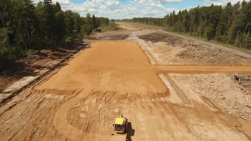 Construction d'une nouvelle route