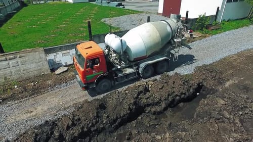 Special Concrete Transport Truck