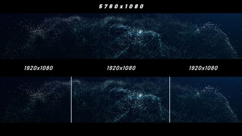 Abstract Particles Background Widescreen