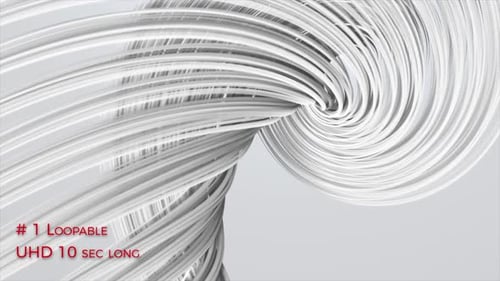 Modern Abstract Coiling Lines Loopable Technology Background