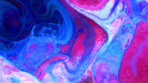 Abstract Organic Cosmic Colorful Texture Background