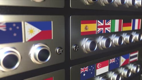 Jack Plug with Flag of Italy