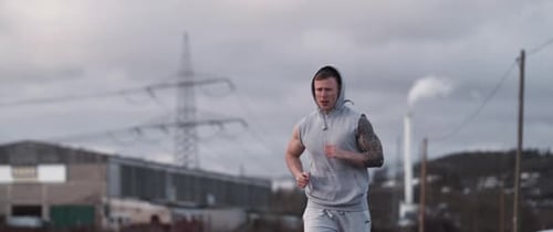 Runner in a Field