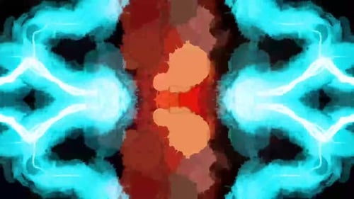Abstrakter, lebendiger Hintergrund, digitales