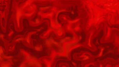 Vibrant Abstract Fluid Red Orange Liquid Motion Background