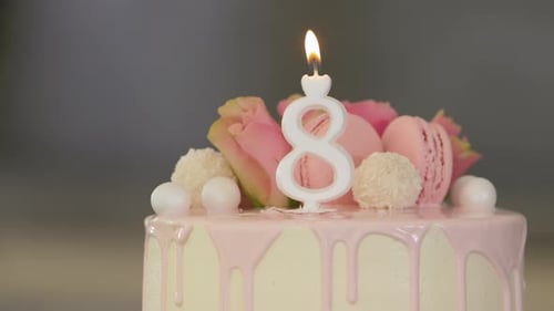 8 Years Cake