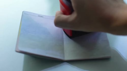 Passport Stamped Visa Application Denied