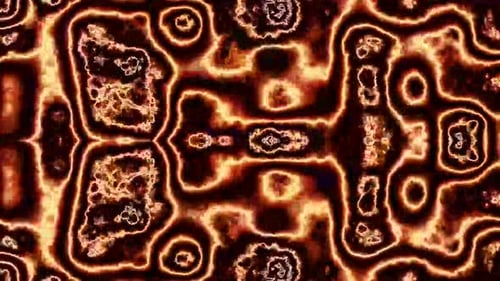 Dynamic Abstract Organic Glowing Liquid Background Animation