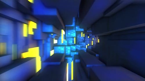 4K Digital tunnel (loop)