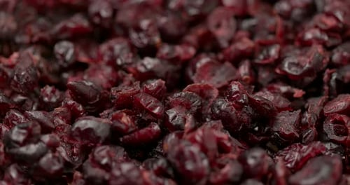 Dry red cranberry