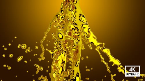 Gold spritzen und gießen