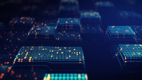 Block chain concept.