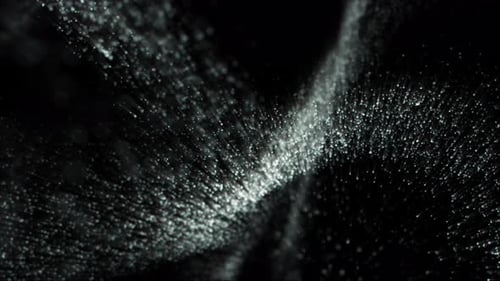 Abstract Shimmering Particle Flow Digital Background