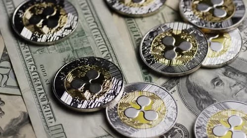 Plan rotatif de Bitcoins (cryptomonnaie numérique) - RIPPLE