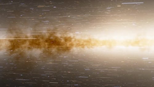Space Background - Travelling Through the Milky Way