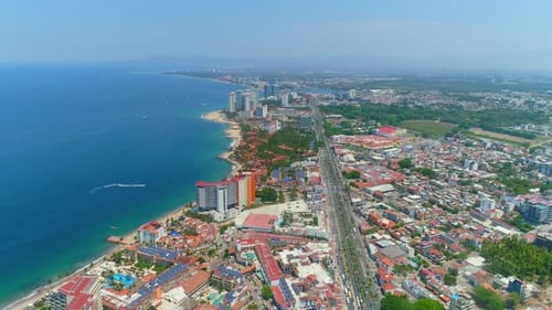 Aerial View of Marina Vallarta