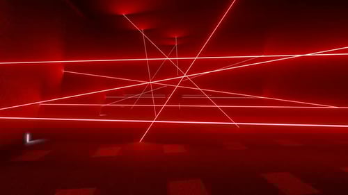 Laser-protected Safe and Burglar