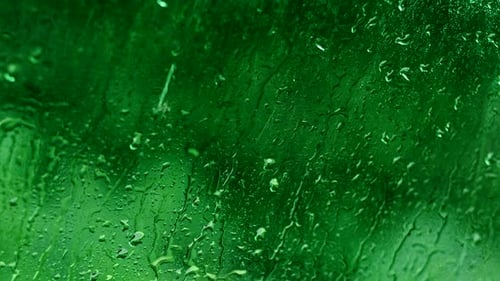 Rain Drops Glass