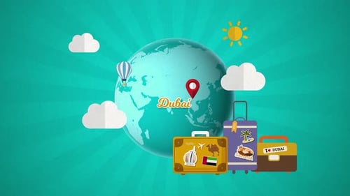 Dubai Travel Destination 4K