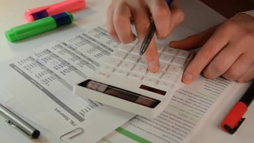 Calculadora de negocios y estados financieros