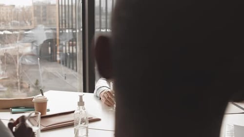Medical Professionals Meeting in Modern Office