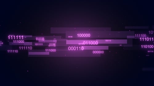 Binärcode-Hintergrund V5