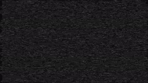 TV Static Noise Glitch Effect Overlay