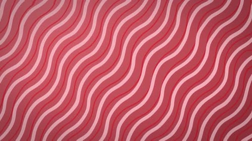 Multiple rows of seamless colourful waves