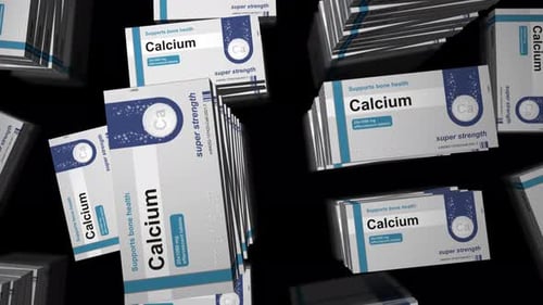 Calcium pills in packs procurement loop