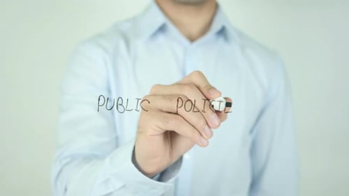 Politiques publiques, écriture à l'écran