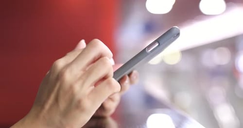 Text on cellphone