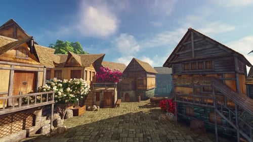 Medieval City Architecture