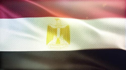 Flagge Ägyptens
