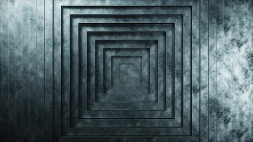 Abstract Squares Pattern with Offset Effect