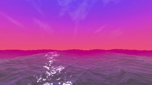 Himmel- und Wasserszene