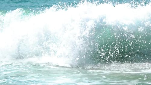 Turquoise Rolling Wave,