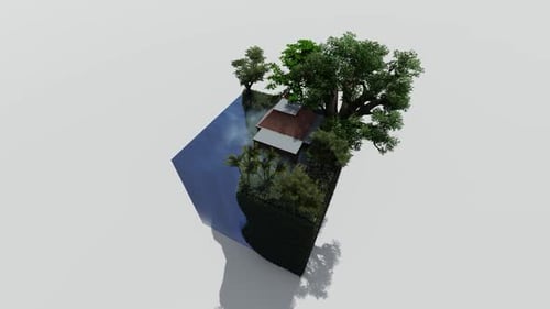Beach isometric