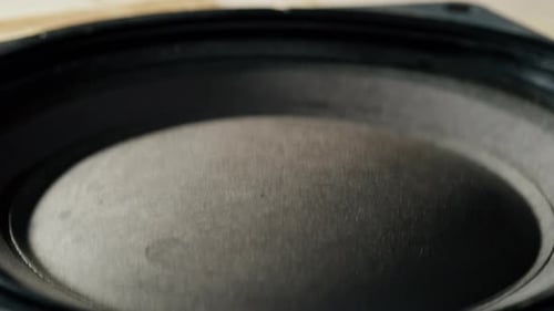 Acoustic Sound System Closeup