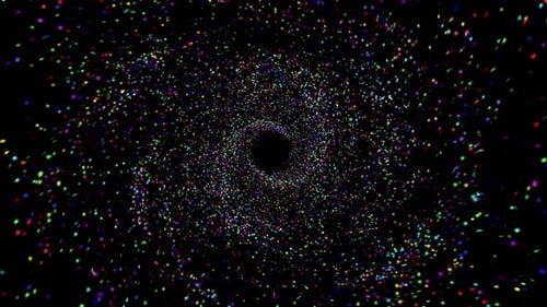 Confetti Swirl with Alpha 4K