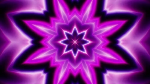 Purple Kaleidoscope Loop 4K 03