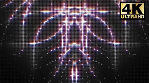 Pack de 6 boucles VJ en forme de LED abstraite