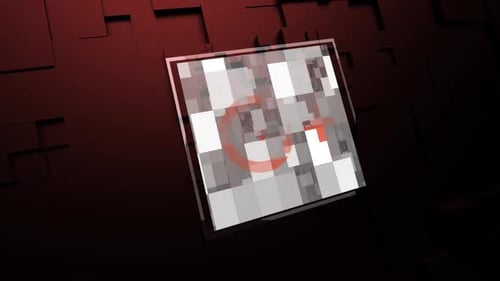 Abstract Geometric Cube Logo Reveal Animation