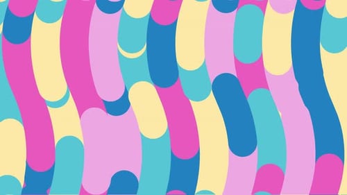 Boucle de fond de lignes colorées 2