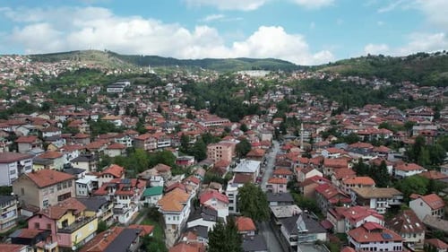 Aerial View Sarajevo